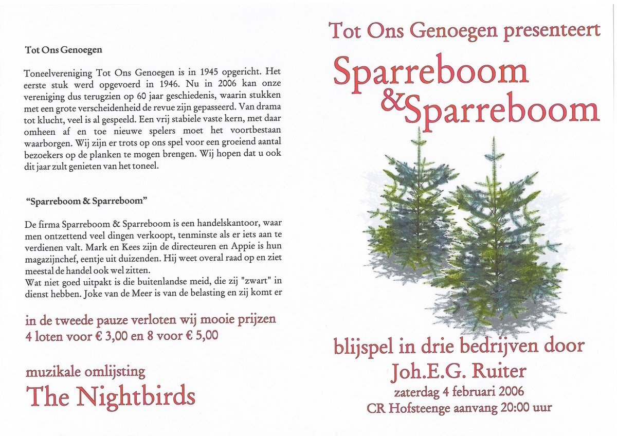 2006 Sparreboom en Sparreboom 1